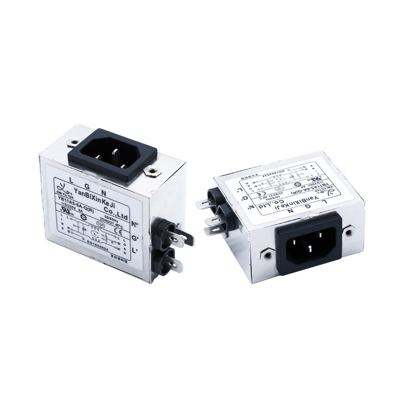 Yb11a5-6a-q IEC 320 ενιαίο φίλτρο υποδοχών φίλτρων 6A κολπίσκων για το σπίτι Appliacne